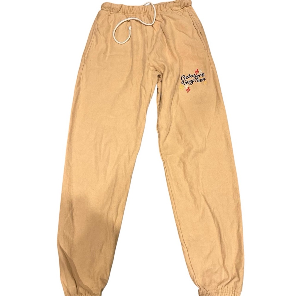October very own tan sweatpants